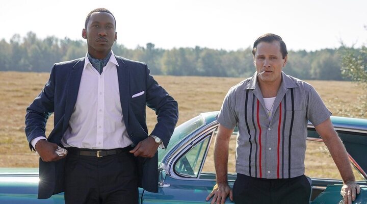 Viggo Mortensen y Mahershala Ali en 'Green Book'