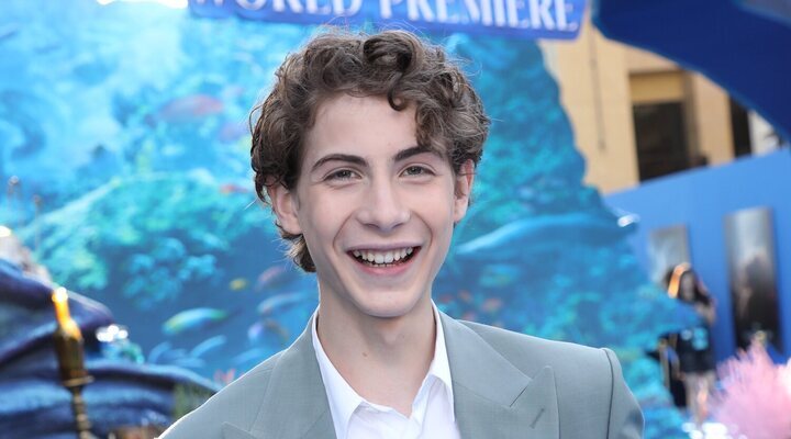 Jacob Tremblay en la premiere de 'La sirenita'