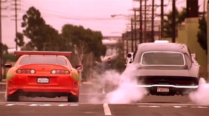  Carrera final 'Fast & Furious' Dominic Toretto y Brian O'Conner