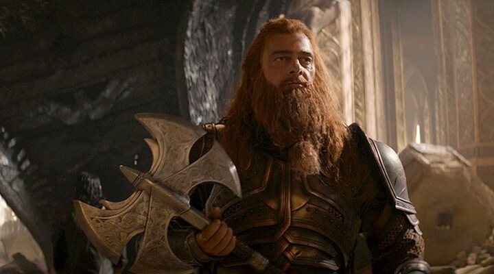 Ray Stevenson en su papel de Volstagg en 'Thor'