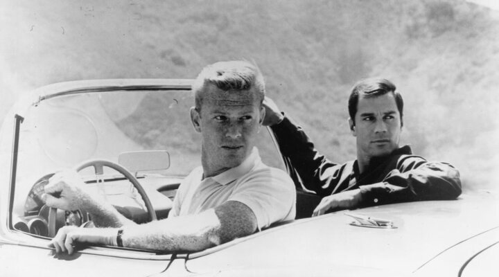 George Maharis y Martin Milner en 'Route 66'