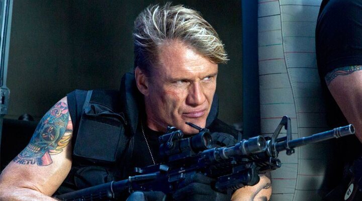 Dolph Lundgren en 'Los mercenarios 2'