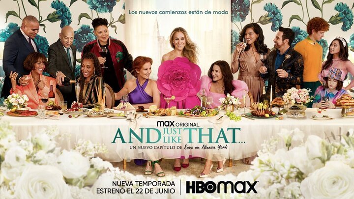 Póster de la segunda temporada de 'And Just Like That...'