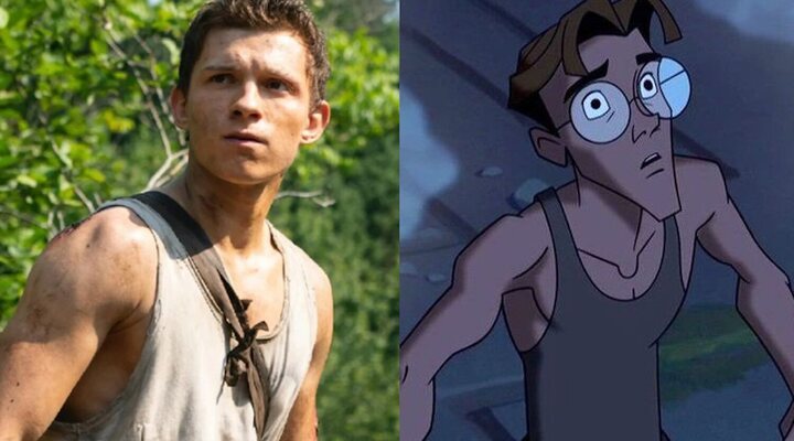 Tom Holland y Milo Thatch