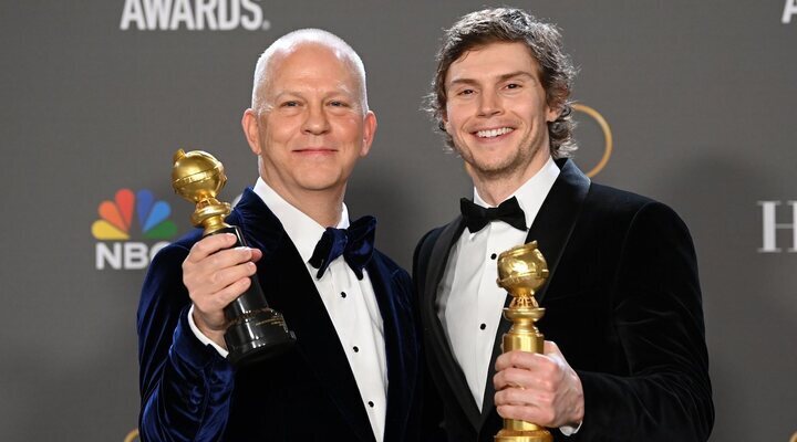 Ryan Murphy y Evan Peters