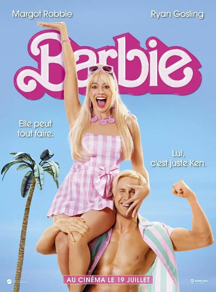 'Barbie' muestra un nuevo juego de palabras, pero esta vez en francés.