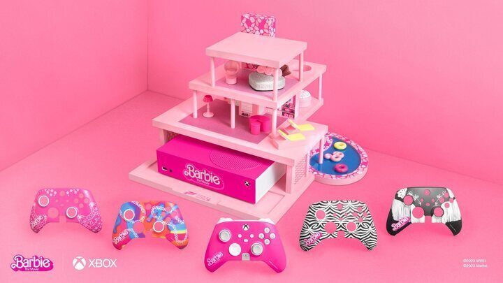 La Xbox Series S de Barbie