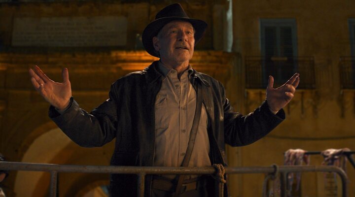 Harrison Ford en 'Indiana Jones y el Dial del Destino'