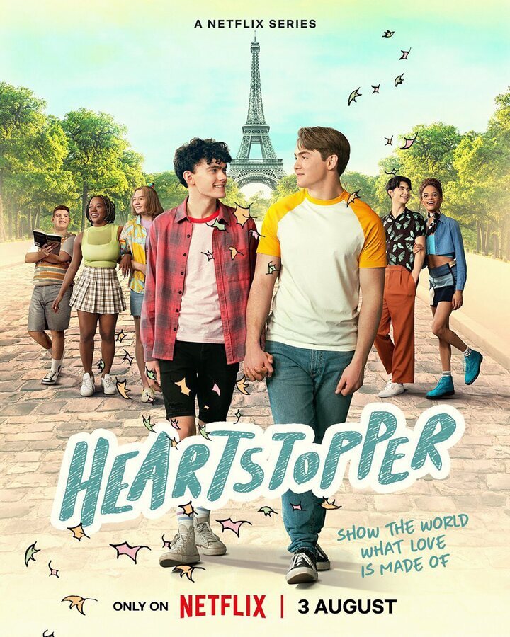 Primer poster de la segunda temporada de 'Heartstopper'