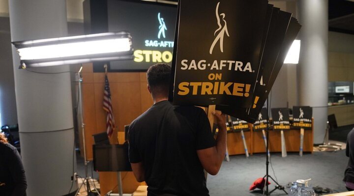 SAG-AFTRA preparándose para la huelga