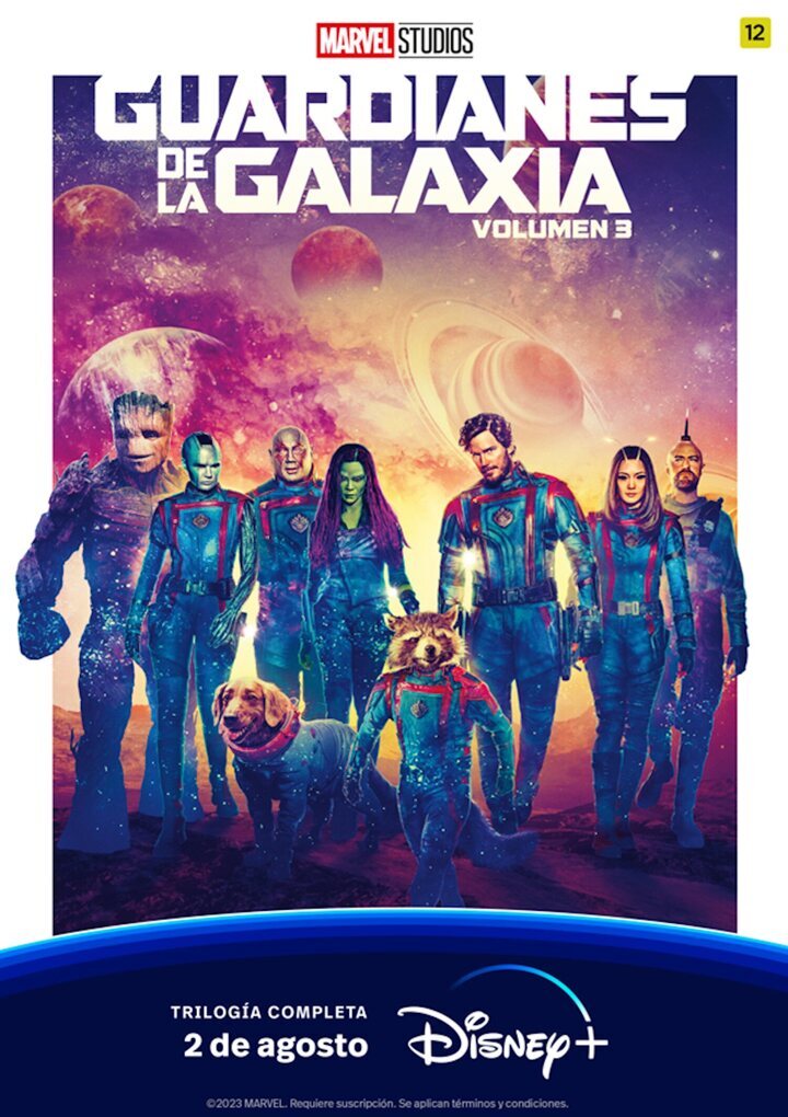 Póster 'Guardianes de la Galaxia Vol. 3' para Disney+