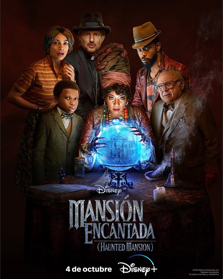 Nuevo póster de 'Mansión Encantada'.