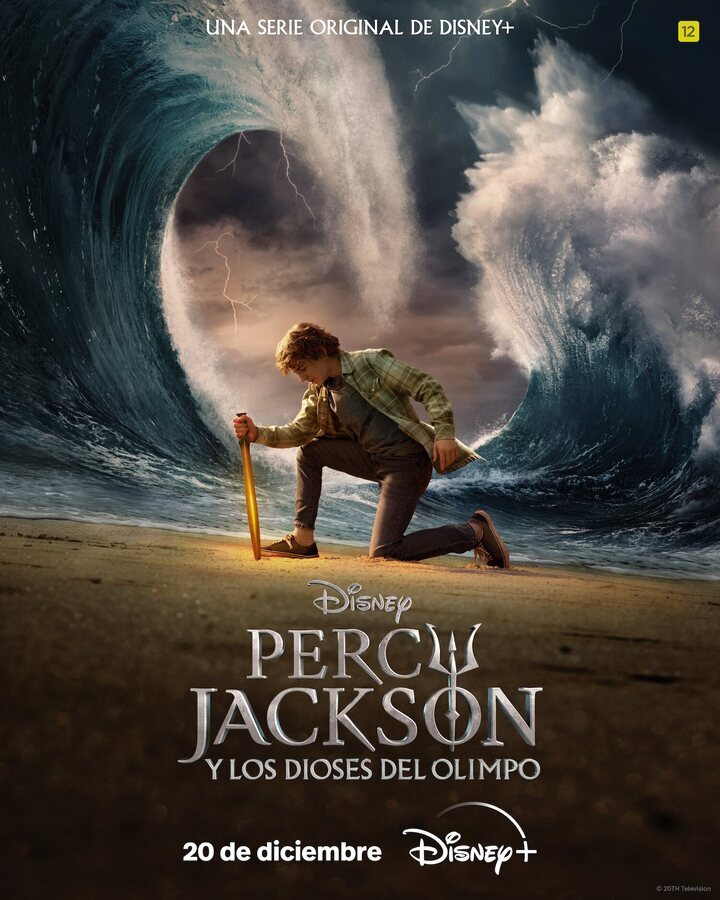 Primer póster de 'Percy Jackson y los dioses del Olimpo'