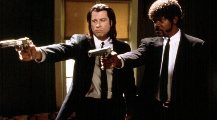 John Travolta y Samuel L. Jackson en 'Pulp Fiction'