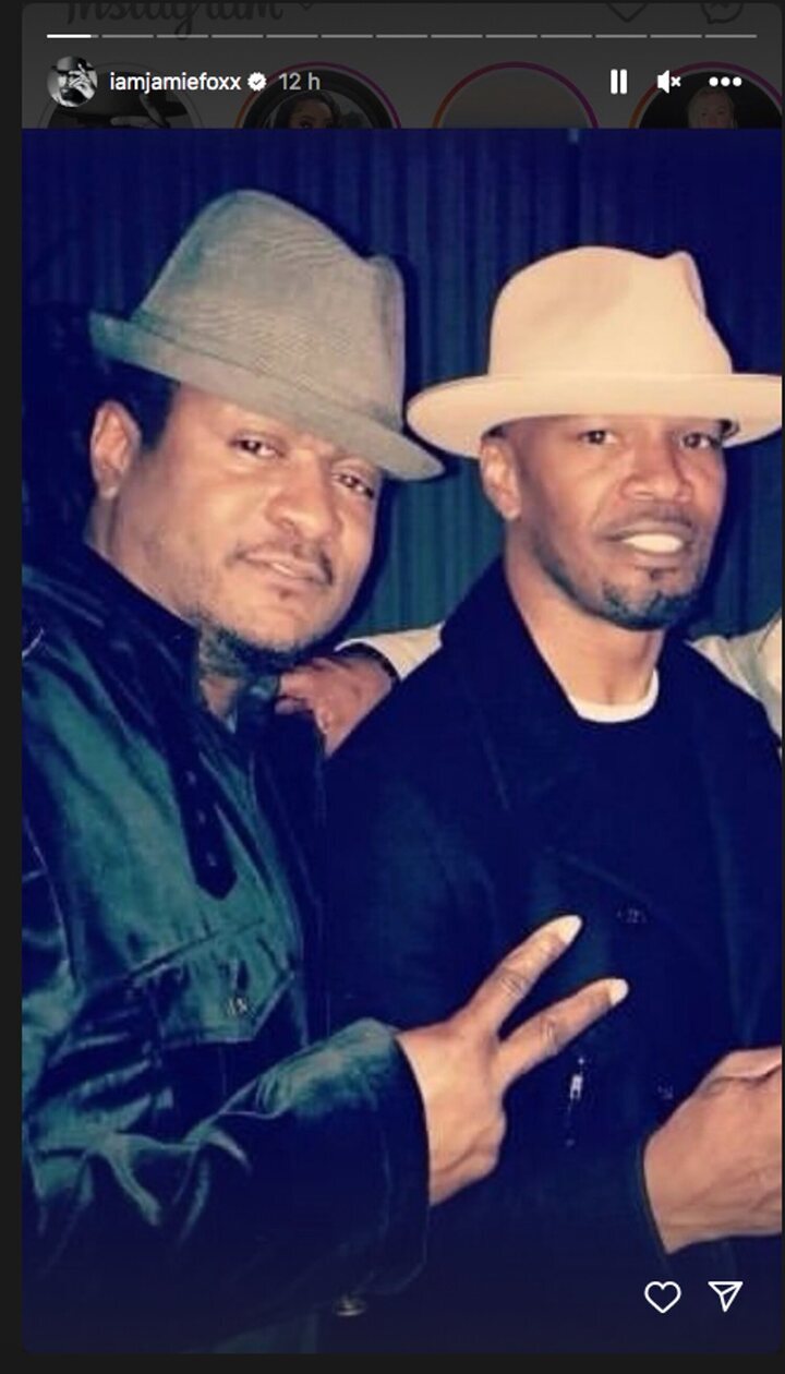 Jamie Foxx y Keith Jefferson.