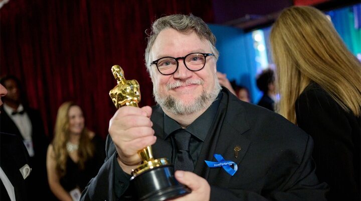  Guillermo del Toro en la 95ª edición de los Oscar