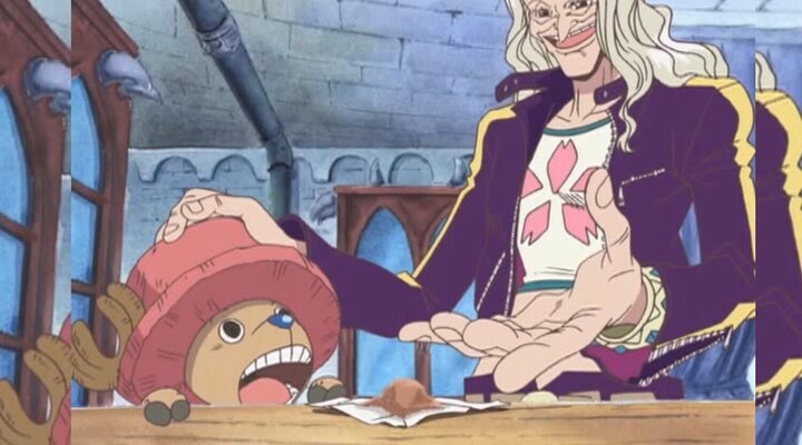 La doctora Kureha y Chopper.