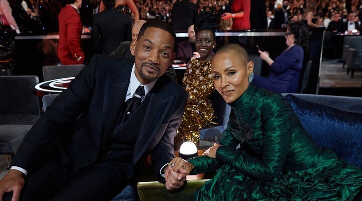 Will Smith y Jada Pinkett Smith en los Oscar