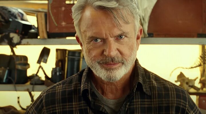 Sam Neill en 'Jurassic World: Dominion''