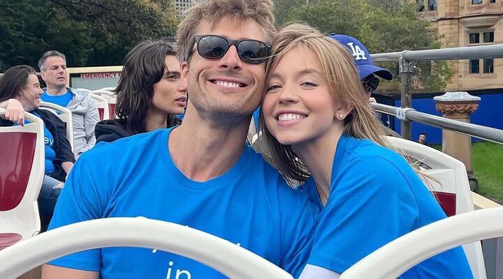 Sydney Sweeney y Glen Powell