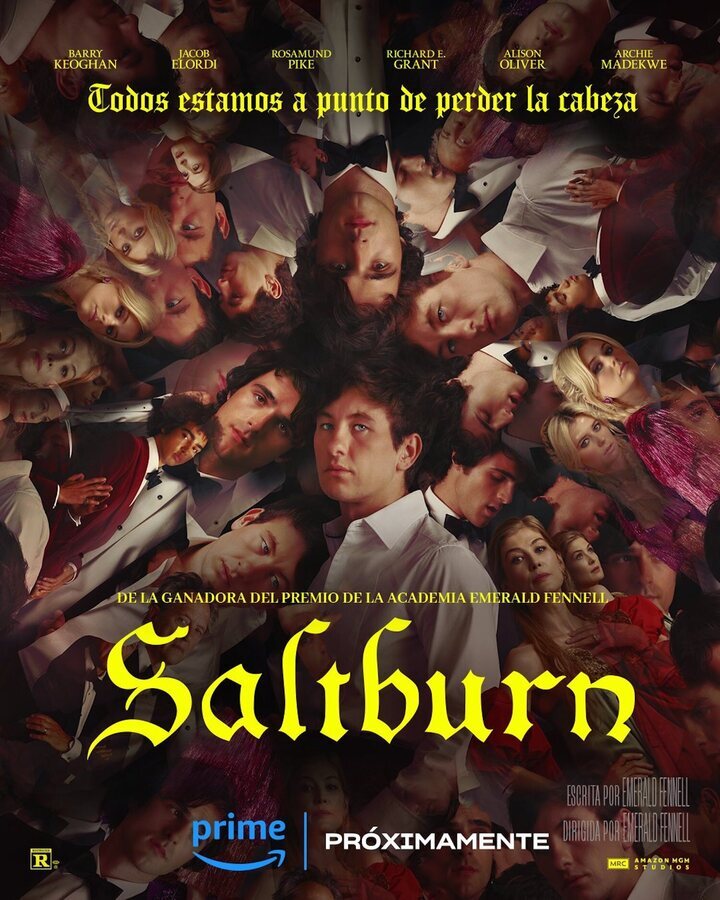 Póster español de 'Saltburn'