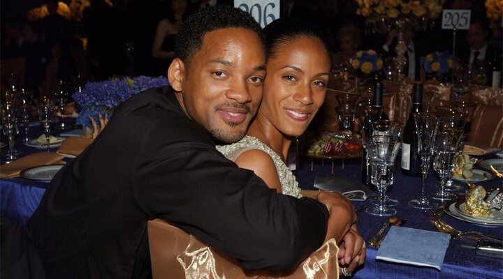  Will Smith y Jada Pinkett Smith en la 76ª edición de los Oscar