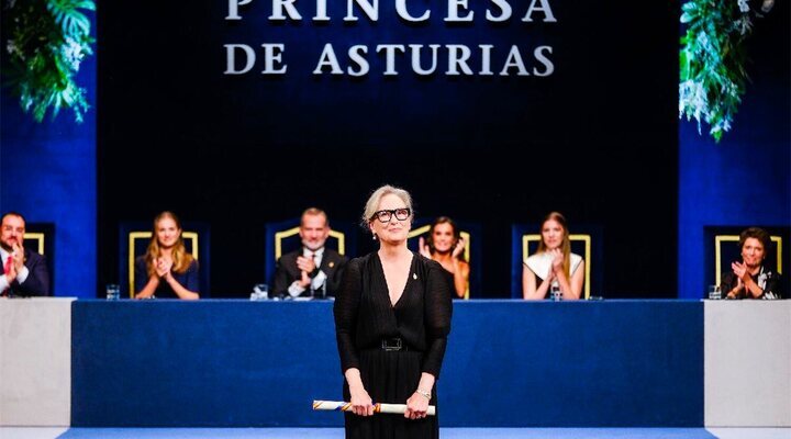 Meryl Streep en los Premios Princesa de Asturias