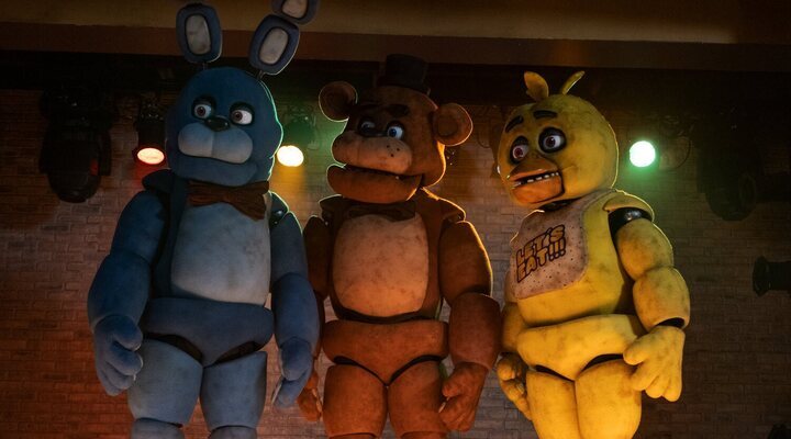 Los animatrónicos de 'Five Nights at Freddy's