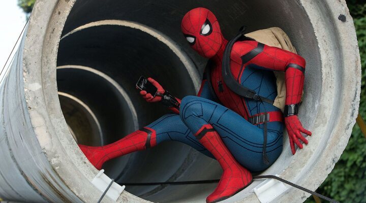 Tom Holland en 'Spider-Man: Homecoming'