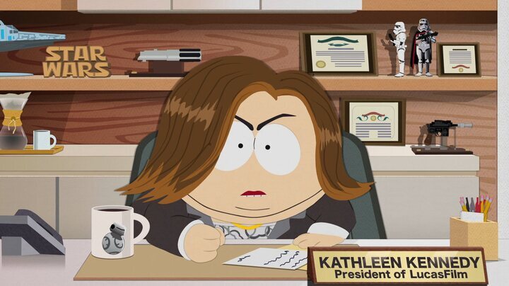 Kathleen Kennedy en 'South Park'