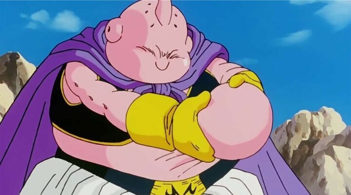 Majin Boo en la serie de animación 'Dragon Ball'