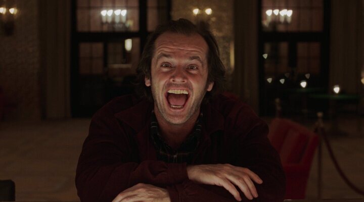 Jack Nicholson en 'El resplandor'