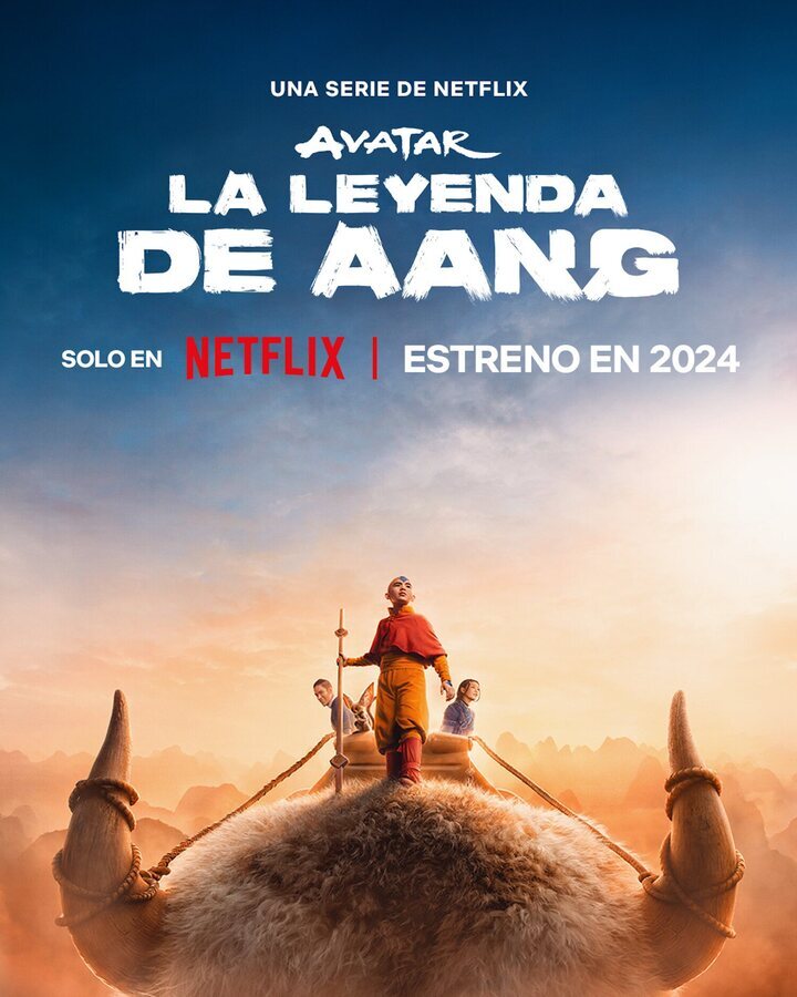 Póster de 'Avatar: La leyenda de Aang'