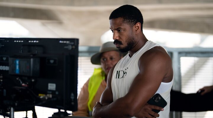 Michael B. Jordan dirigiendo 'Creed III'