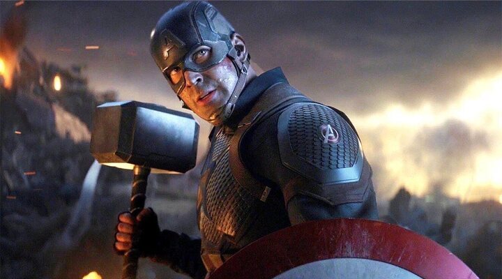 Capitán Amércia en 'Vengadores: Endgame'