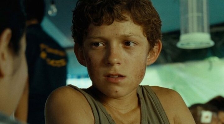 Tom Holland en 'Lo imposible'