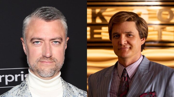 Sean Gunn y Pedro Pascal como Maxwell Lord en 'Wonder Woman 1984'