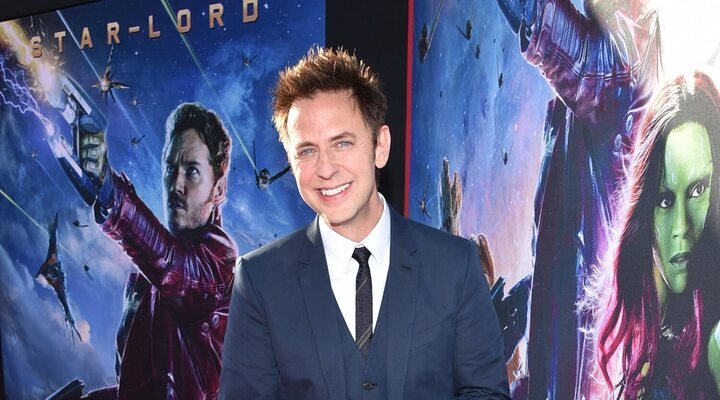 James Gunn en la premiere mundial de 'Guardianes de la galaxia'