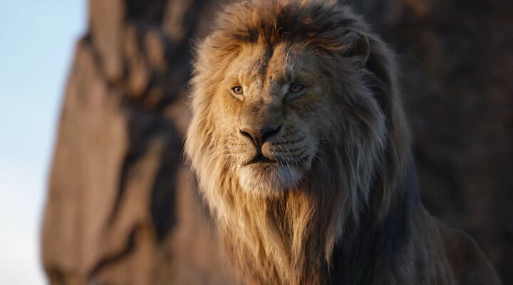 Mufasa en 'El Rey León' 2019