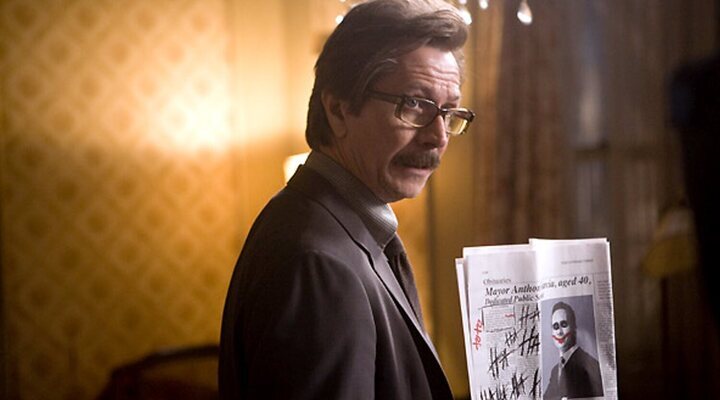 Gary Oldman en 'El caballero oscuro'