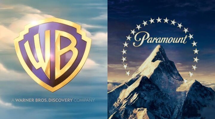 Logos de Warner Bros. y Paramount Pictures