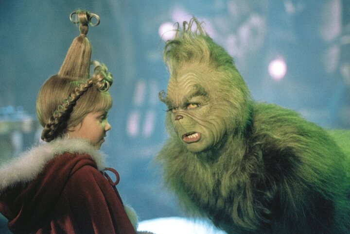 Jim Carrey en el personaje Grinch