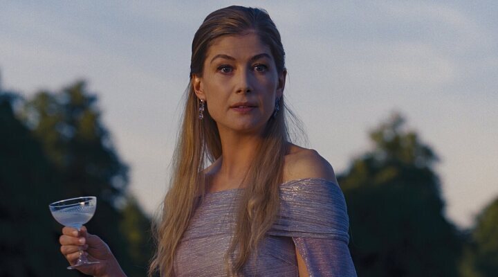 Rosamund Pike en 'Saltburn'