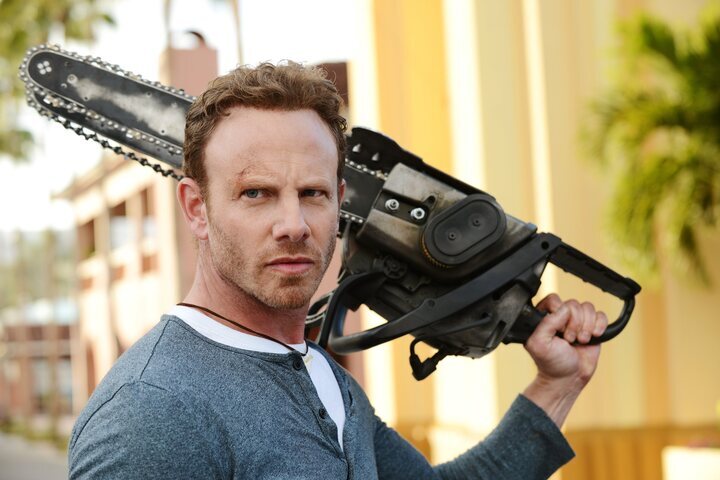 Ian Ziering en Sharkando