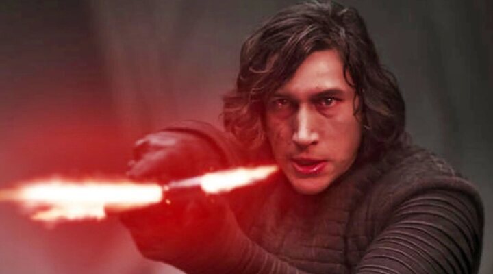 Adam Driver como Kylo Ren en 'Star Wars'