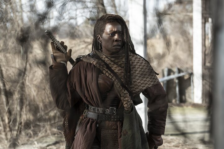 Michonne personaje de The walking dead: the ones who live