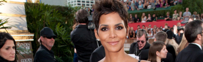 Halle Berry en los Globos de Oro 2011