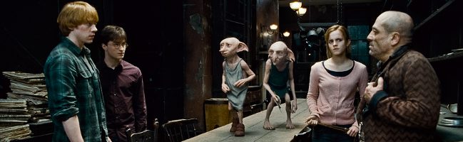 Dobby en Harry Potter y las reliquias de la muerte