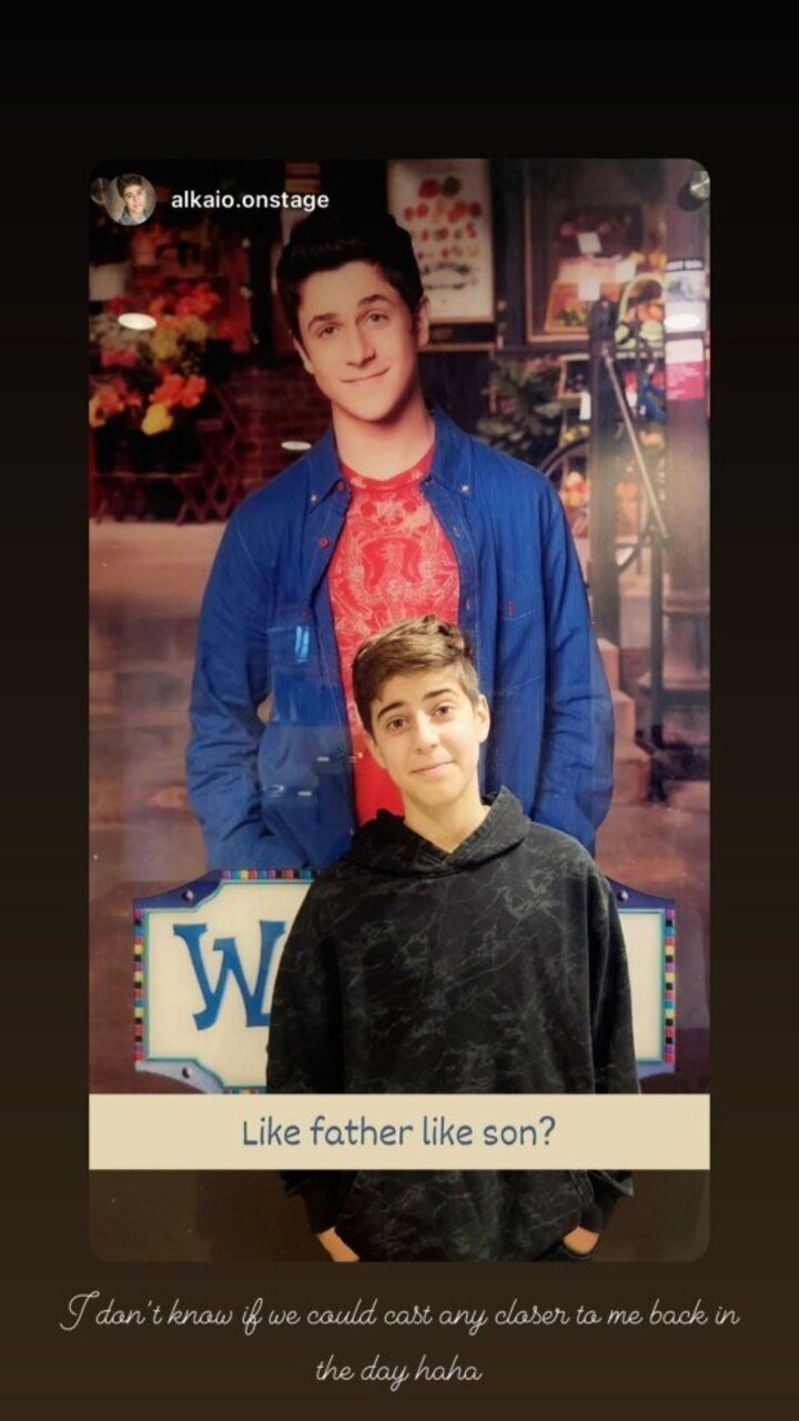 captura de pantalla del storyde David Henrie