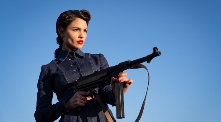 Eiza González en 'The Ministry of Ungentlemanly Warfare' 